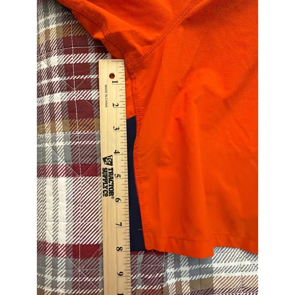 Nike Illinois Fighting Illini Dri-FIT On-Field Shorts Orange Navy Mens XXL